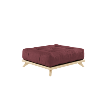 Tabouret Senza Matelas Bordeaux