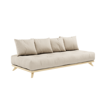 Daybed Senza Clear Laqué Matelas Senza Daybed Beige