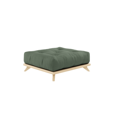 Tabouret Senza Matelas Vert Olive