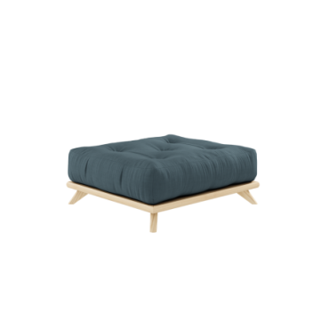 Tabouret Senza Matelas Bleu Pétrole