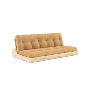 Futon Base Clear Matelas Brun Fudge