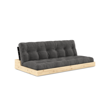 Futon Base Black Night Matelas Charbon