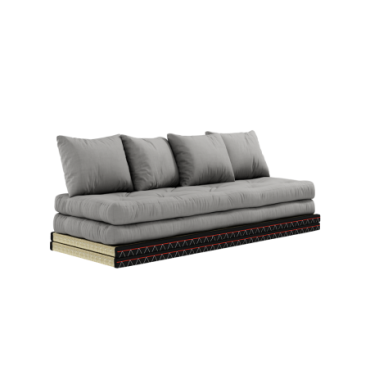 Futon Chico Gris 2 Tatami 80 X 200 2 Matelas Gris