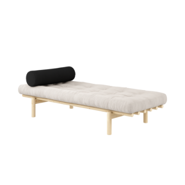 Daybed Next Clear Laqué Matelas Mixte 4 Couches Ivoire