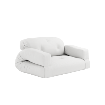 Fauteuil Hippo convertible Canapé Extérieur Blanc