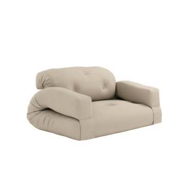 Fauteuil Hippo convertible Canapé Extérieur Beige