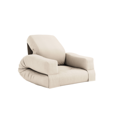 Fauteuil Mini Hippo convertible Chaise Beige