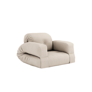 Fauteuil Hippo convertible Chaise Beige