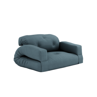 Fauteuil convertible Hippo Bleu Pétrole