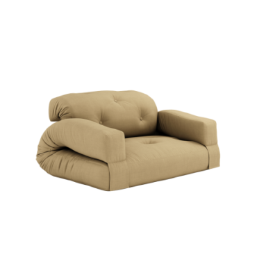 Fauteuil convertible Hippo Blé Beige