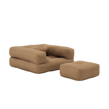 Fauteuil Mini Cube Mocca