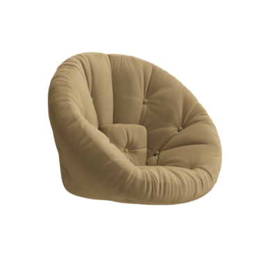 Fauteuil Nido Blé Beige