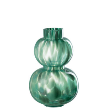 Vase Barba Verre Vert S