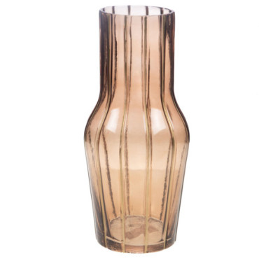 Vase Luce H32 Sienne