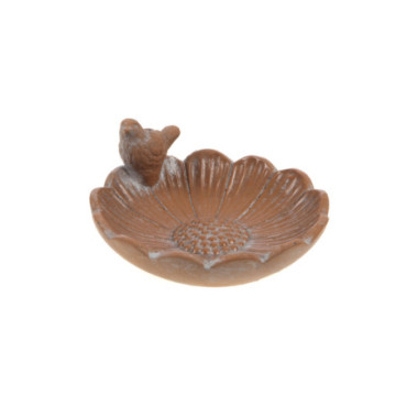 Bain Oiseau Terracotta Petit