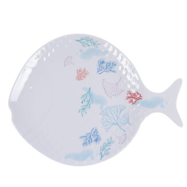 Plat Poisson Isao Melamine