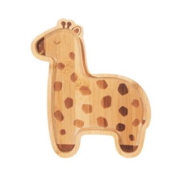 Assiette en bambou Gigi Girafe