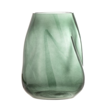 Vase Ingolf Vert Verre