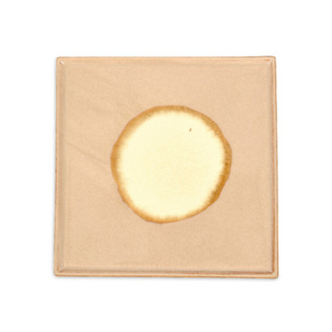 Plateau carré Neil beige Moyen 20x20cm