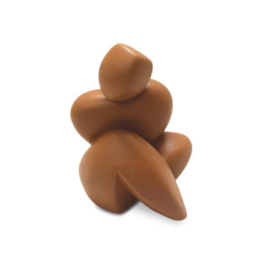 Déco ceramic Assise terracotta L12 P8 H15cm