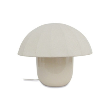 Lampe champi beige Grand D39 H34cm