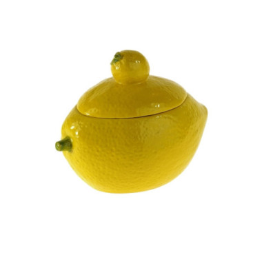 Boîte citron jaune