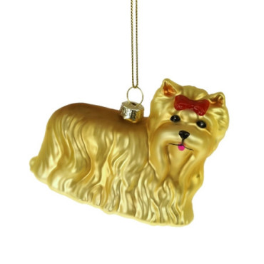 Pendentif en verre Tiffany brun