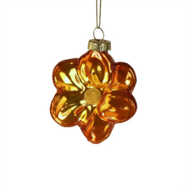 Pendentif en verre Pearly Flower