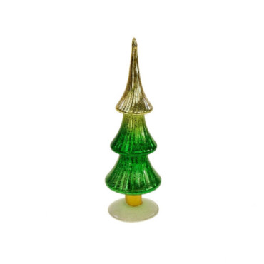 Sapin de verre vert clair vert foncé