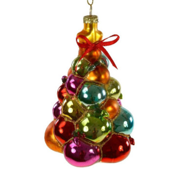 Pendentif en verre Arbre de Noël