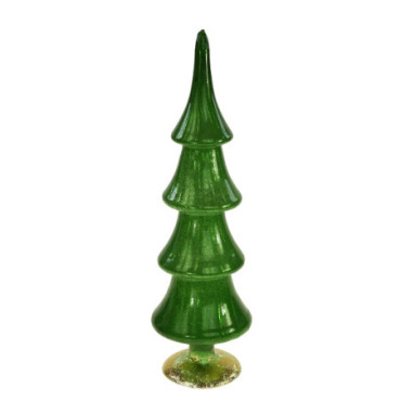 Sapin de verre vert