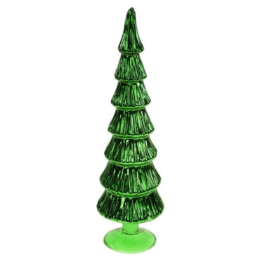 Sapin de verre vert