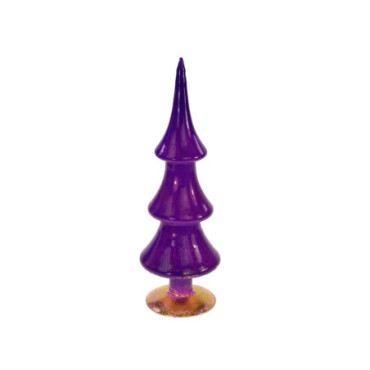 Sapin de verre lilas