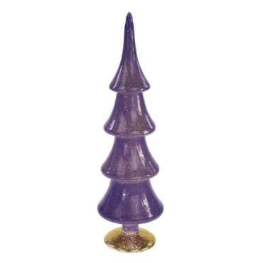 Sapin de verre lilas