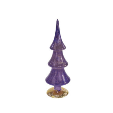 Sapin de verre lilas