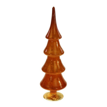 Sapin de verre orange