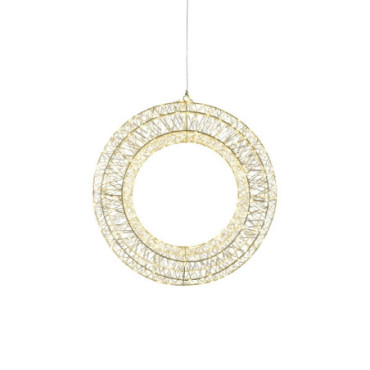 Couronne LED 960 LED blanc chaud