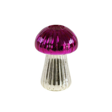 Vase champignon magenta