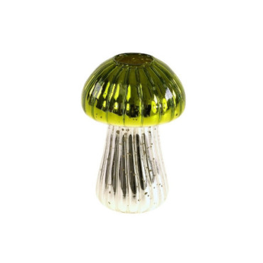 Vase champignon vert