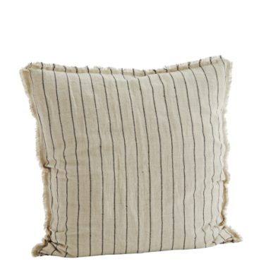 Housse de coussin en lin