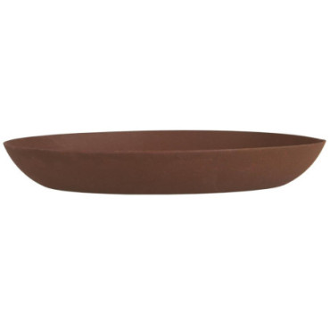 Plateau petit marron antique