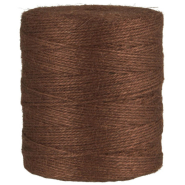 Ficelle de jute marron 400 m