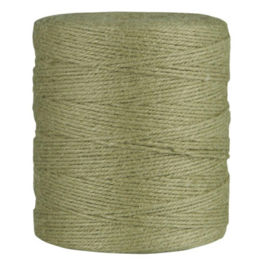 Ficelle de jute vert poussiéreux 400 m