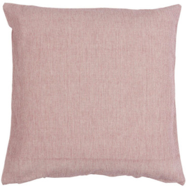 Housse de coussin Bea à rayures rouges