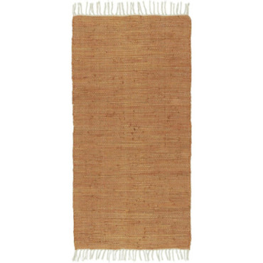 Tapis de sol rustique marron