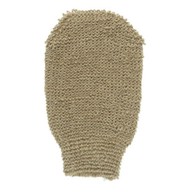 Gant de bain jute