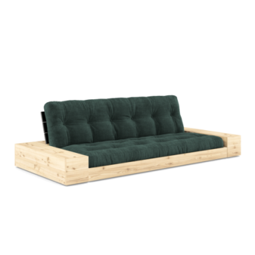 Sofa Base Black Night 2 Coffres Matelas Algues