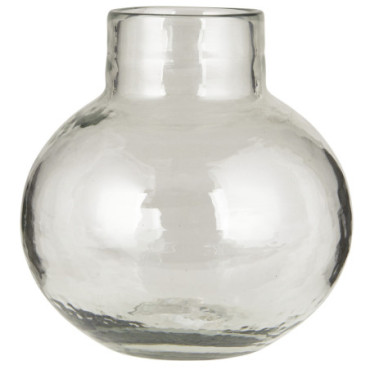 Vase Clarity col étroit soufflé bouche ouverture diam:7.5 cm