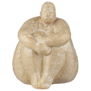 Figurine Femina bras autour des genoux