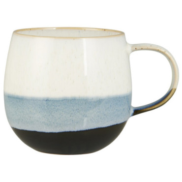 Mug Agneta à motif bleu